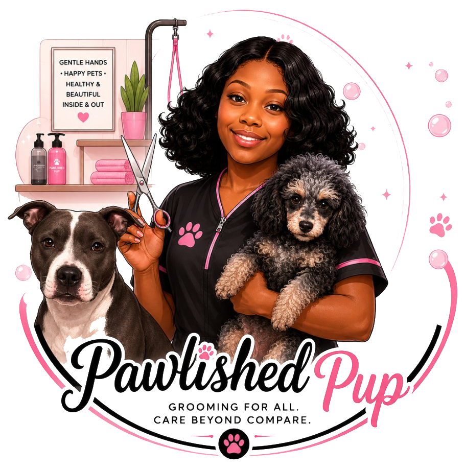 Pawlished Pup logo